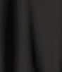 Antonio Melani Hanna Long Sleeve Drapey Satin Shift Dress, Color:Black - Image 3