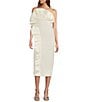Color:Ivory - Image 1 - High Neck Sleeveless Cordelia Dress