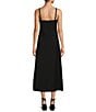 Antonio Melani Isabella Square Neck Sleeveless A-Line Dress, Color:Black - Image 2