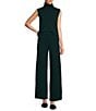 Antonio Melani Ivonne Cashmere Wide Leg Pant, Color:Forest - Image 3