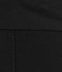 Color:Black - Image 4 - Drape Neck Sleeveless Tie Waist Wide Leg Jane Jumpsuit with Pockets