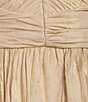 Color:Gold - Image 3 - Tier Ruffle Sweetheart Neck Sleeveless Maxi Dress