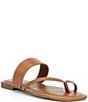 Antonio Melani Jolie Leather Toe Loop Flat Sandals - Image 5