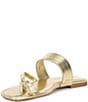 Antonio Melani Jolie Leather Toe Loop Flat Sandals - Image 4