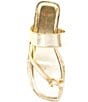 Antonio Melani Jolie Leather Toe Loop Flat Sandals - Image 5