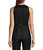 Antonio Melani Josie V-Neck Sleeveless Button Front Vest - Image 2