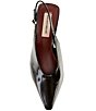 Antonio Melani Joss Leather Slingback Block Heel Pumps - Image 5