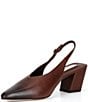 Antonio Melani Joss Ombre Leather Slingback Block Heel Pumps - Image 4