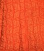 Color:Mandarin - Image 3 - Joy Crinkle Textured Halter Neck Sleeveless Midi Dress