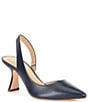 Color:Vessel Blue - Image 1 - Kacy Slingback Leather Pumps