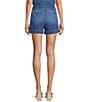 Antonio Melani Kaelie Mid Rise Coordinating Denim Shorts, Color:Medium Wash - Image 2