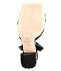 Color:Black - Image 6 - Katona Ankle Strap Patent Leather Sandals