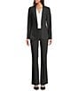 Antonio Melani Kendall Wool Zipper Front Coordinating Trouser, Color:Light Grey - Image 3