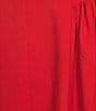 Antonio Melani Kiara Short Puff Sleeve A-Line Maxi Dress, Color:Scarlet - Image 3