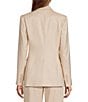 Antonio Melani Kiera Linen Notch Lapel Long Sleeve Double Breasted Coordinating Blazer - Image 2