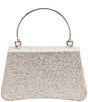 Antonio Melani Knotted Top Handle Clutch, Color:Silver - Image 2