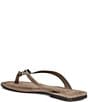 Antonio Melani Kylan Suede Ornamented Thong Sandals - Image 3