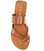 Color:Ibiza Nude - Image 5 - Libbie Leather Thong Flat Sandals