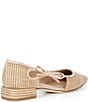 Antonio Melani Lila Raffia Bow Flats - Image 2