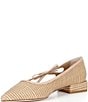 Antonio Melani Lila Raffia Bow Flats - Image 4