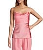 Antonio Melani Lila Silk Charmeuse Scoop Neck Sleeveless Blouse, Color:Taffy - Image 1