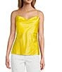 Antonio Melani Lila Silk Charmeuse Scoop Neck Sleeveless Blouse, Color:Sunshine - Image 1