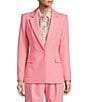 Antonio Melani Lindell Twill Notch Lapel Long Sleeve Blazer, Color:Taffy - Image 2