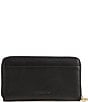 Antonio Melani Long Zip Around Wallet, Color:Black - Image 1