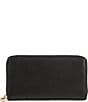Antonio Melani Long Zip Around Wallet, Color:Black - Image 2