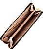 Antonio Melani Long Zip Around Wallet, Color:Black - Image 3