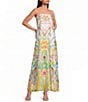 Antonio Melani Lucia Printed Satin Strapless Dress - Image 1
