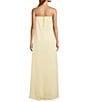 Color:Pale Yellow - Image 2 - Lucia Shift Strapless Maxi Dress