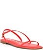 Color:Solar Flare - Image 1 - Lyla Strappy Flat Sandals