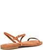 Color:Ibiza Nude - Image 2 - Lyla Suede Strappy Flat Sandals