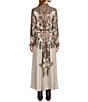 Antonio Melani Maggie Paisley Long Sleeve Belted Dress - Image 2