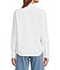 Antonio Melani Mallory Long Sleeve Point Collar Stretch Poplin Blouse - Image 2