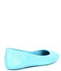 Color:Ice Cold Blue - Image 2 - Marciee Quilted Leather Comfort Ballet Flats