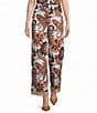 Antonio Melani Margaret Paisley Flat Front Pants - Image 1