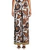 Antonio Melani Margaret Paisley Flat Front Pants - Image 2