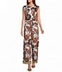 Antonio Melani Margaret Paisley Flat Front Pants - Image 3