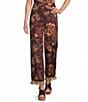 Antonio Melani Margaret Paisley Flat Front Pants - Image 1