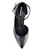Color:Black - Image 5 - Margot Ankle Strap Leather Pumps