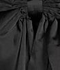 Color:Black - Image 4 - Marilyn A-Line Bow Square Neck Dress