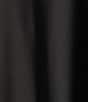 Antonio Melani Marine Satin Halter Cowl Neck Sleeveless Midi Slip Dress, Color:Black - Image 3