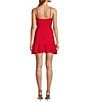 Antonio Melani Marlowe Long Sleeve Mock Neckline Removeable Cape Dress - Image 4