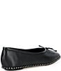 Antonio Melani Mason Leather Ball Chain Flats - Image 2