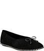Antonio Melani Mason Suede Ball Chain Flats - Image 1