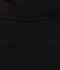 Color:Black - Image 6 - Matte Jersey Annalee High Neck Bodysuit