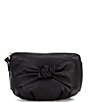 Color:Black - Image 1 - Medium Leather Cosmetic Pouch