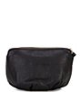 Color:Black - Image 2 - Medium Leather Cosmetic Pouch